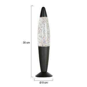 Stolová lampa Volcan 4187, čierna, trblietavý efekt, E14