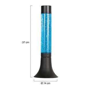 Stolová lampa Volcan 4188, čierna, trblietavý efekt, E14