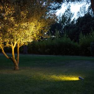 LED solárne bodové svetlá OJE, sivé, stmievateľné, senzor denného svetla,