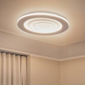 OSRAM stropné LED svetlo ORBIS SPIRAL ROUND, Ø 69 cm, biele 63 W