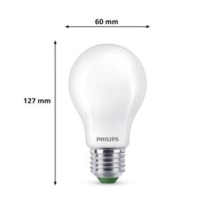 Philips E27 LED žiarovka A60 4W 840lm 2700K matná 3 ks balenie