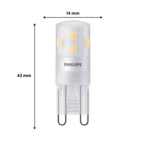 Philips LED žiarovka s päticou G9 1,9 W 220 lm 2700 K matná 3 ks
