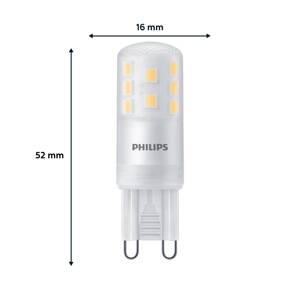Philips LED žiarovka s päticou G9 3,7 W 470 lm 2700 K matná 3 ks