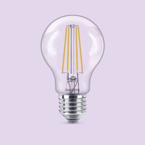 Philips LED žiarovka E27 A60 7W 806lm 2700K žeravá 6 ks balenie