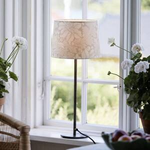 PR Home Stolová lampa BASE ACANTHUS, biela/strieborná, 58 cm