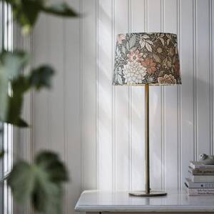 PR Home Stolová lampa BASE DAHLIA, zelená, výška 58 cm, látka