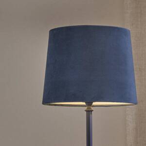 PR Home Stolová lampa Tove, modrá, výška 56 cm, kov/textil