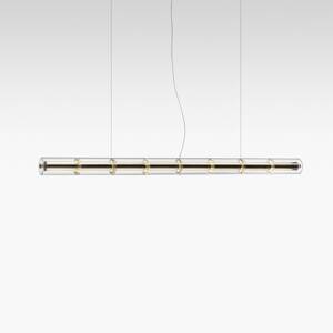 FLOS LED závesné svietidlo LUCE CILINDRICA S1, sklo