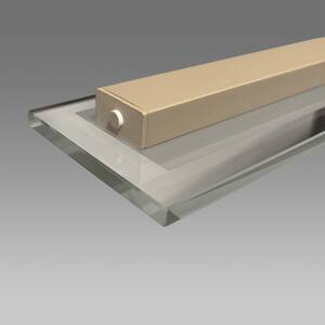 LED závesné svietidlo Shine-Wood, dĺžka 141 cm, dub/čierna CCT