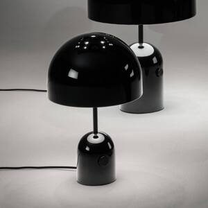 Tom Dixon Stolová LED lampa Bell, čierna, výška 43 cm, stmievateľná
