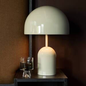 Tom Dixon stolová LED lampa Bell, svetlošedá, výška 43 cm, stmievateľná