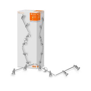LEDVANCE Niclas LED reflektor, nikel, 6-lampa