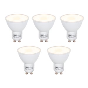 Sada 5 LED žiaroviek GU10 so senzorom súmraku 5W 380lm 2700K