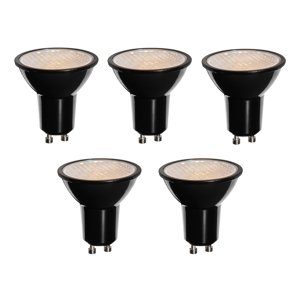 Sada 5 stmievateľných LED žiaroviek GU10 50 mm Honey Rate 6W 400 lm 3000K
