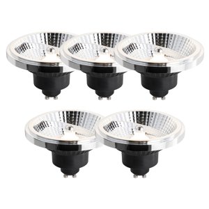Sada 5 stmievateľných LED žiaroviek GU10 111 mm 10,5 W 770 lm 3000 K