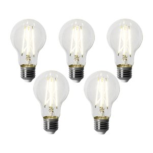 Sada 5 stmievateľných LED žiaroviek E27 A60 6W 500 lm 4000K