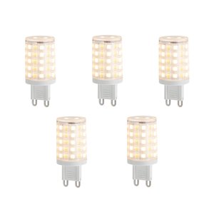Sada 5 ks Inteligentné stmievateľné LED žiarovky G9 Bright 2,5 W 250 lm 2700-6500 K
