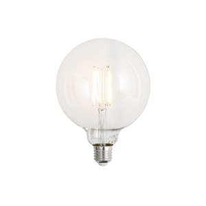 Inteligentné stmievateľné LED žiarovky E27 G125 číre 7W 806lm 2700-6500K