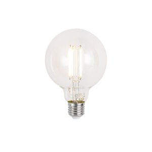 Inteligentné stmievateľné LED žiarovky E27 G95 číre 7W 806lm 2700-6500K