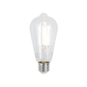 E27 Stmievateľné LED žiarovky ST64 číre 7W 806lm 2700-6500K