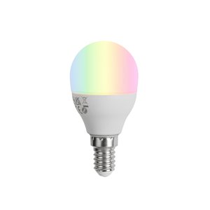 Stmievateľná LED žiarovka E14 G45 Opal 4,9 W 470 lm 2700-6500 K