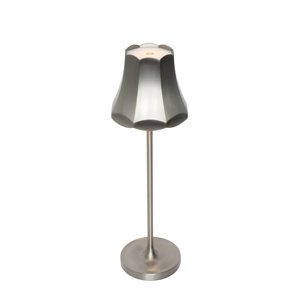 Retro stolná lampa guľatá nabíjateľná IP44 - Granny