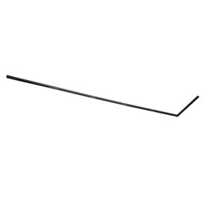 Moderný koľajnicový systém čierny 1-fázový 300 cm - Iconic
