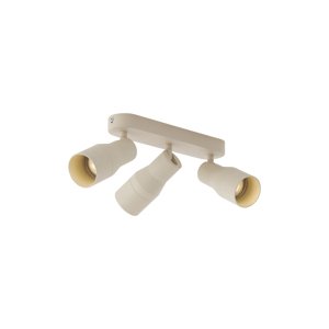Zaoblené stropné bodové svetlo béžové GU10 50 mm 3-svetlo - Stanley