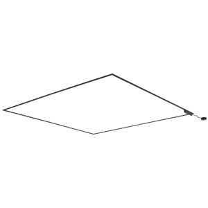 Moderný koľajnicový systém čierny 1-fázový 800 cm - Magnetic