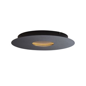 Moderné stropné svietidlo čierne 40 cm vrátane LED s 3-stupňovým stmievaním - Morning