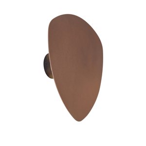 Dizajnové nástenné svietidlo bronzové organické 32 cm 2-svetlá - Pulley