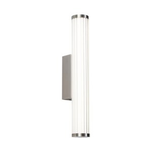 Retro nástenná lampa Gunmetal 40cm vrátane LED IP44 - Coco