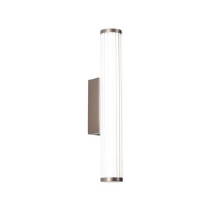 Retro nástenná lampa bronzová 40cm vrátane LED IP44 - Coco