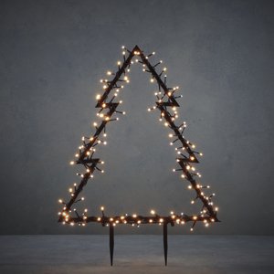 Vianočný stromčekový bodový svetelný zdroj s LED diódami s 8 nastaveniami a časovačom - Rudolph