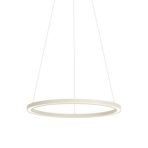 Design hanglamp beige 60cm incl. LED 3-staps dimbaar - Girello