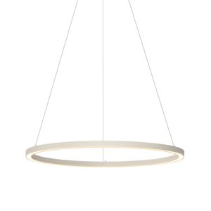 Design hanglamp beige 80cm incl. LED 3-staps dimbaar - Girello