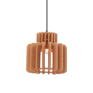 Retro závesná lampa oranžová - Felt