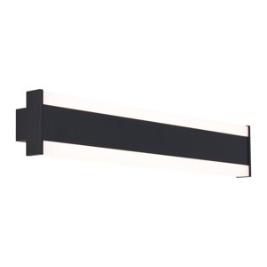 Moderné nástenné svietidlo čierne CCT 60cm vrátane LED IP54 - Vanya
