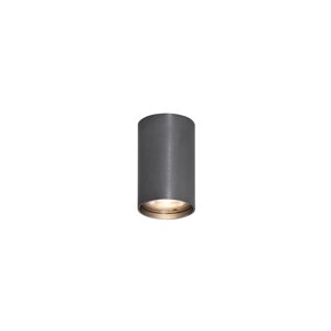 Moderné zabudované bodové svetlo tmavosivé GU10 50 mm - Tuba
