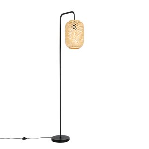 Inteligentná stojaca lampa bambusová vrátane WiFi ST64 - Yvonne
