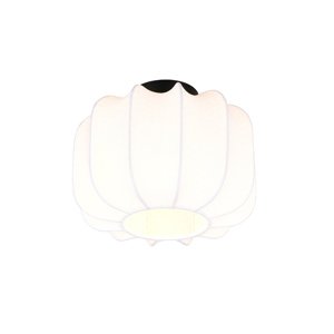 Japandi stropné svietidlo biele 25 cm - Madleine