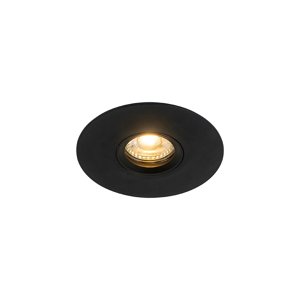 Smart inbouwspot zwart incl Wifi GU10 50mm - Buco